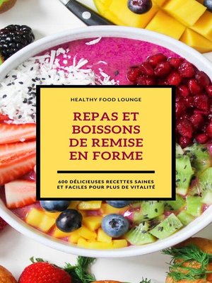 cover image of Repas Et Boissons De Remise En Forme